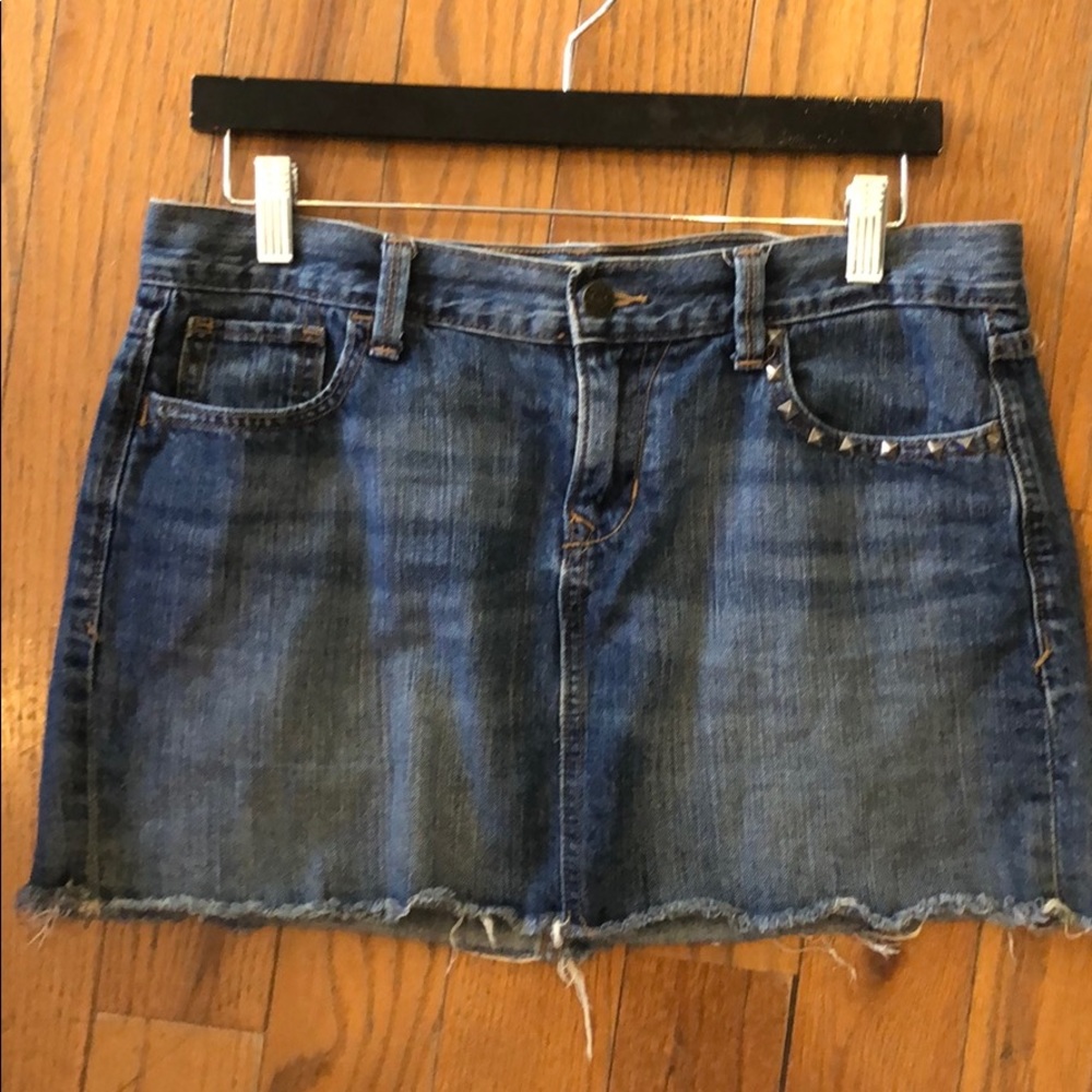 Denim Mini Skirt